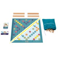 MATTEL JGR62 Scrabble Original Holz “2 in 1” (D)