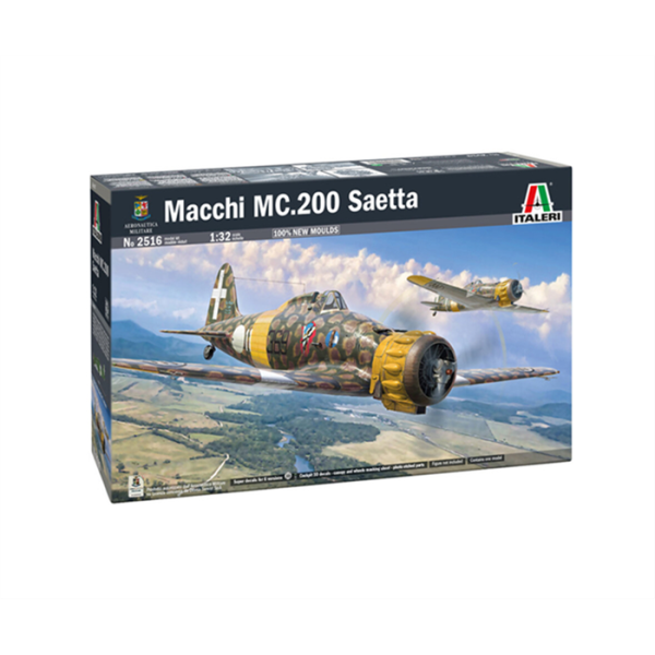 ITALERI 510002516 1:32 Macchi MC.200 PE-Teile