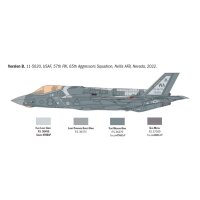 ITALERI 510002836 1:48 F-35A Lightning II (Beas