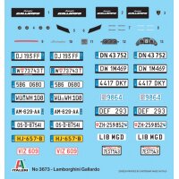ITALERI 510003673 1:24 Lamborghini Gallardo