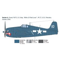 ITALERI 510091213 1:72 Grumman Hellcat F6 F-3