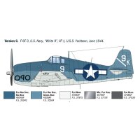 ITALERI 510091213 1:72 Grumman Hellcat F6 F-3