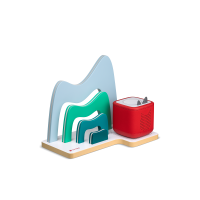 Tonies 11003792 tonies® Standregal - Berg