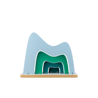 Tonies 11003792 tonies® Standregal - Berg