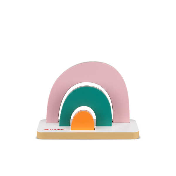 tonies® Mini Standregal in Regenbogen-Optik für Toniefiguren – Modell 11003988