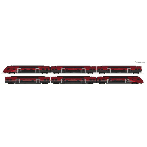 ROCO 7720039 6er Set Railjet Doppelstock - ÖBB