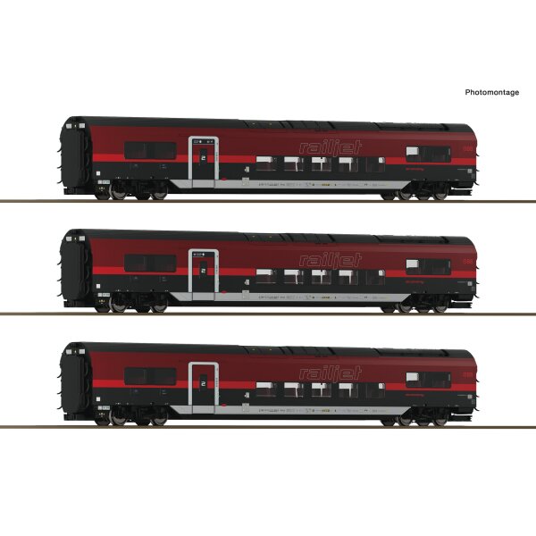 ROCO 6220179 3-tlg. Set 2: Railjet der neuen Generation - ÖBB