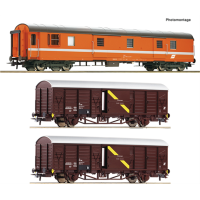 ROCO 6600294 3-tlg. Set: Postwagen...