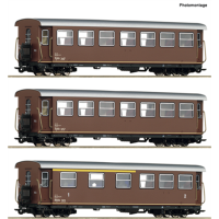 ROCO 6240007 3-tlg. Set: Personenwagen - ÖBB