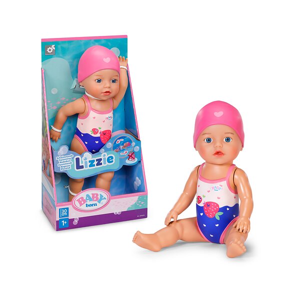 Zapf 839454 BABY born Schwimmende Lizzie 30cm