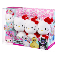 MGA 249962 L.O.L. Surprise Loves Hello Kitty Reversible Plush Surprise sortiert