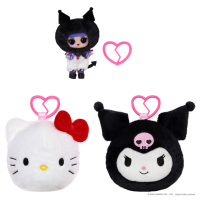 MGA 249962 L.O.L. Surprise Loves Hello Kitty Reversible Plush Surprise sortiert