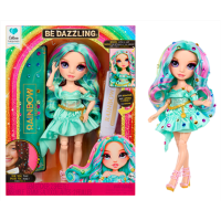 MGA 597827 Rainbow High Be Dazzling Fashion Dolls- Celine Turquoise (Teal)