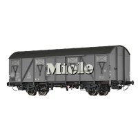 BRAWA 51355 Gedeckter Güterwagen Glmmhs 57 Miele DB H0