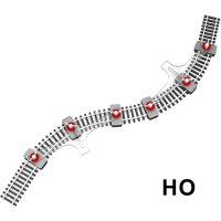 Proses PFT-HO-01 Flexgleishalter für H0/00