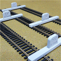 Proses PPT-HO-02 Parallelgleislehre Baugr. H0/00, 4 x 67mm