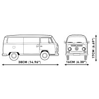 COBI 24361 Autos VOLKSWAGEN T2a CAMPER VAN – EXECUTIVE EDITION