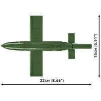 COBI 3135 Historische Modelle V-1 FLYING BOMB (FI 103)