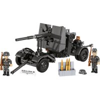 COBI 3140 Zweiter Weltkrieg 8.8CM FLAK WITH CARRIAGE