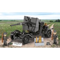COBI 3140 Zweiter Weltkrieg 8.8CM FLAK WITH CARRIAGE