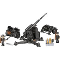 COBI 3140 Zweiter Weltkrieg 8.8CM FLAK WITH CARRIAGE