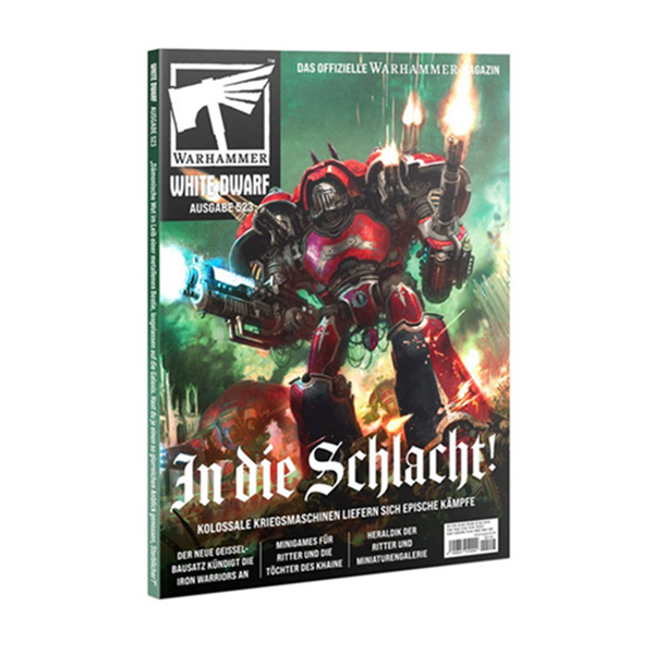White Dwarf 523 (April 2026) – Warhammer Magazin mit Kartonbeilagen