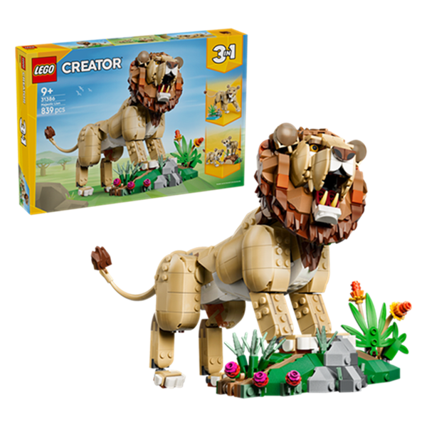 LEGO® 31386 Creator - Wilde Tiere: Majestätischer Löwe