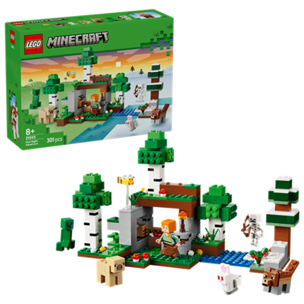LEGO® 21593 Minecraft™ - Erstes Abenteuer in der Nacht