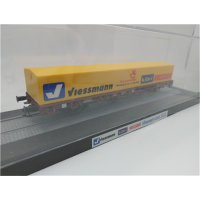 Flachwagen mit Plane Messemodell 2020