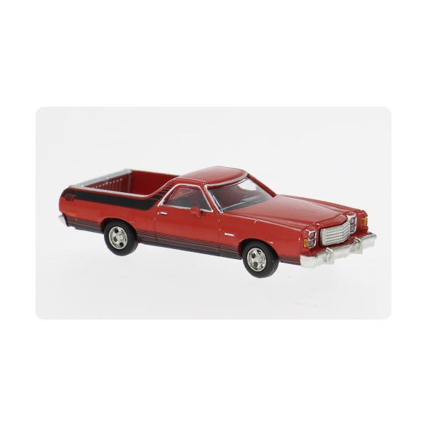 BREKINA BRE18225 Ford Ranchero GT, rot, 1977, 1:87