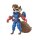 Dickie Toys 201122031 Blokees Marvel Rivals Rocket Raccoon Modellbausatz mit beweglicher Rocket Raccoon Figur, Spezialeffekt-Teilen und Waffenständer.