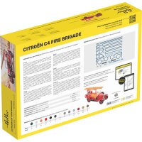 Heller 80733 Citroën C4 Fire Brigade 1:24 Modellbausatz