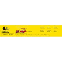 Heller 80733 Citroën C4 Fire Brigade 1:24 Modellbausatz
