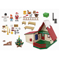 PLAYMOBIL 5976 Zuhause beim Weihnachtsmann