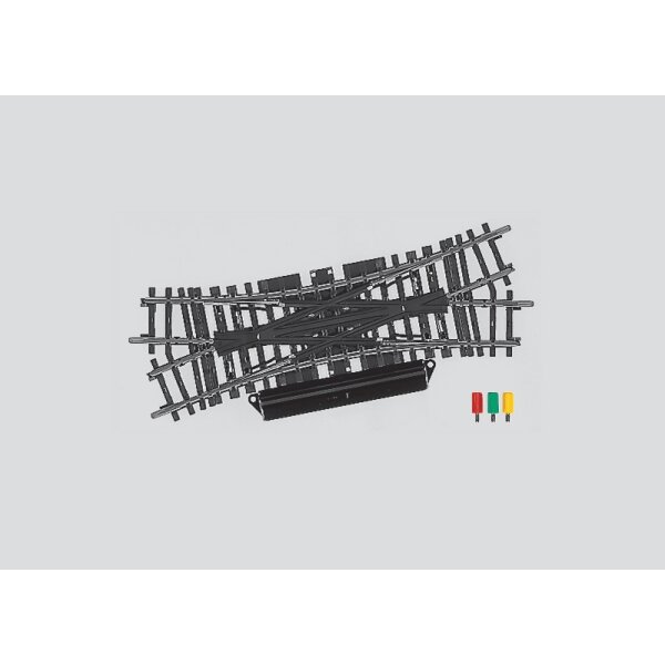 MÄRKLIN (02260) Doppelkreuzungsweiche r424,6