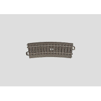 MÄRKLIN (024294) Schaltgleis geb.r437,5 mm,15