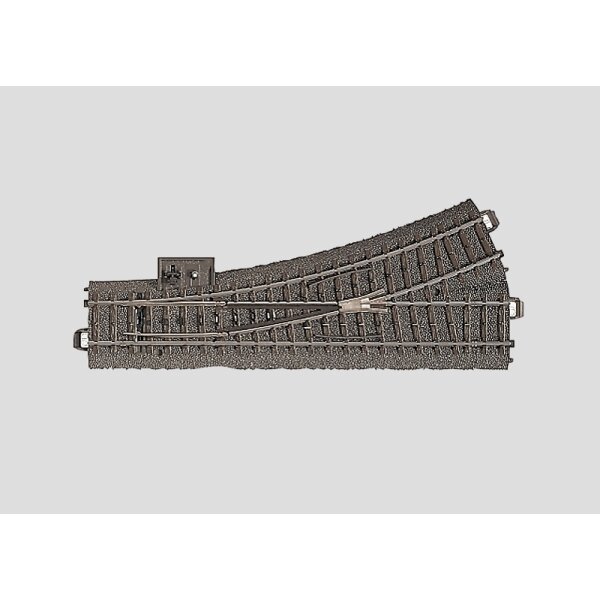 MÄRKLIN (024611) Weiche links r437,5 mm,24,3 G