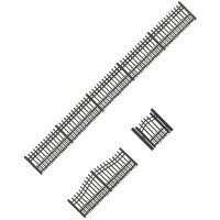 FALLER (180411) Eisen-Gartenzaun, 684 mm