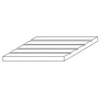 evergreen 14037 Strukturplatte, 300x600x1,0 mm. Spur...