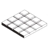 evergreen 14517 Gehwegplatten , 300x600x1,0 mm. Raster...