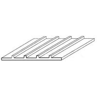 evergreen 14542 Strukturplatte, 300x600x1,0 mm, Raster...