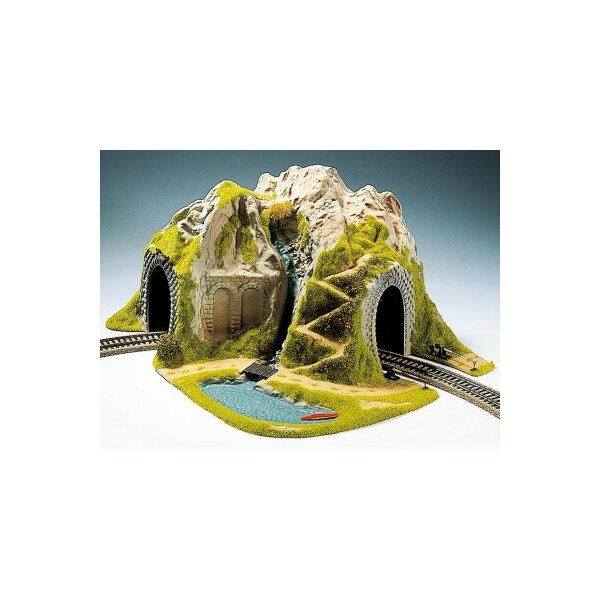 NOCH ( 05170 ) Ecktunnel 1-gleisig, gebogen, 41 x 37 cm H0