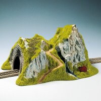 NOCH ( 48670 ) Tunnel, 1-gleisig, gerade, 31 x 18 cm TT