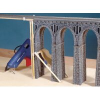 NOCH ( 58665 ) Bruchstein-Viadukt, gebogen H0
