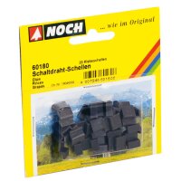 NOCH ( 60180 ) Schaltdraht-Schellen G,0,H0,TT,N,Z