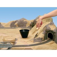NOCH 60882 Strukturmasse Fels‑Spachtel XL Granit 1 kg