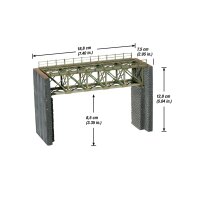 NOCH ( 67010 ) Stahl-Brücke H0