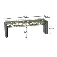 NOCH 67020 Stahl Bruecke H0 Laser Cut Bausatz
