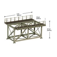 NOCH 67023 Vorfluter Bruecke H0 Laser Cut Bausatz
