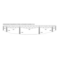 NOCH 67023 Vorfluterbrücke Laser‑Cut H0 Bausatz